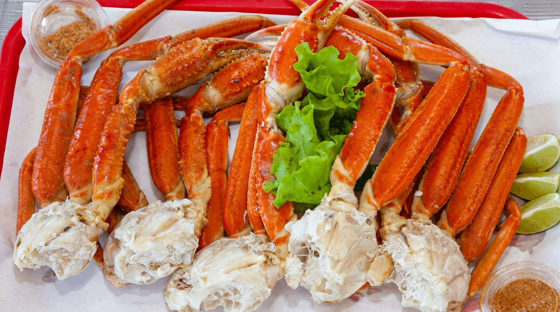 Alaskan snow crab legs
