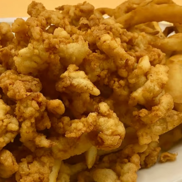 Clam Strips Platter.