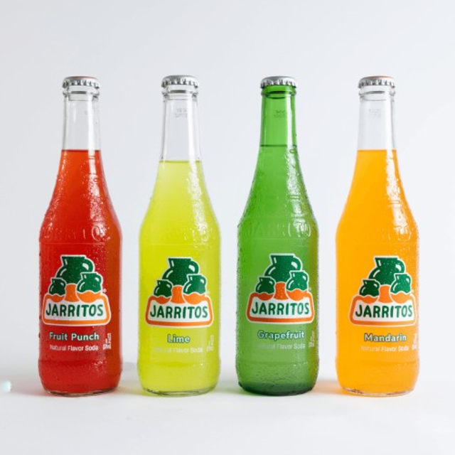 Jarritos (Lime) Natural Flavor Soda.