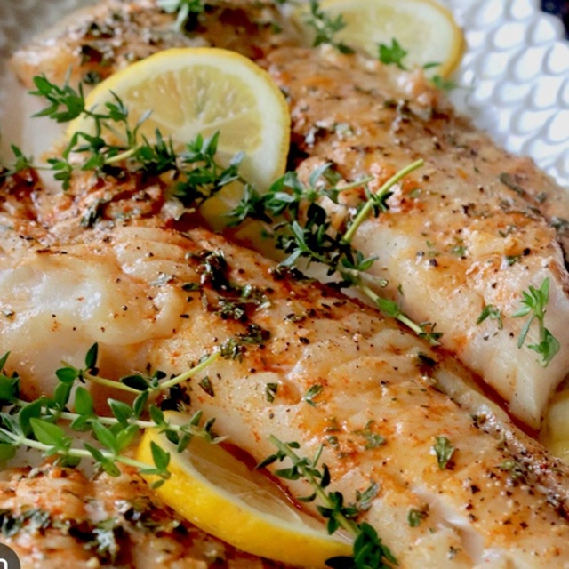 (1) Rockfish w/ 2 sides.