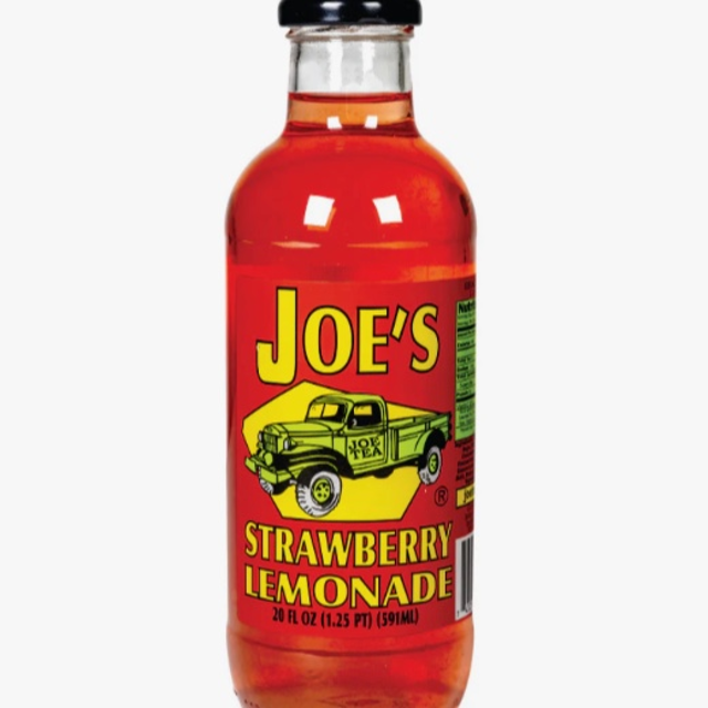 Joe's Strawberry Lemonade.