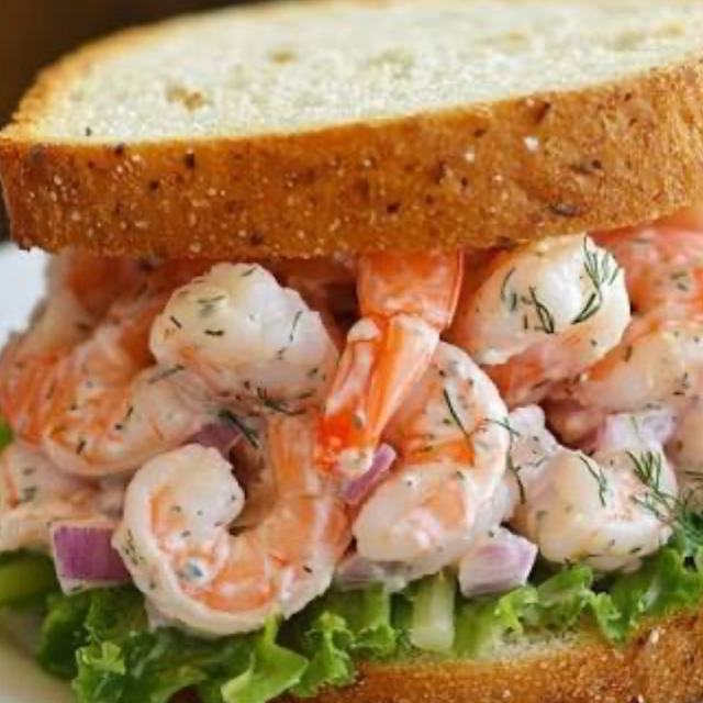 Shrimp Salad Sandwich 🦐🥪🔥.