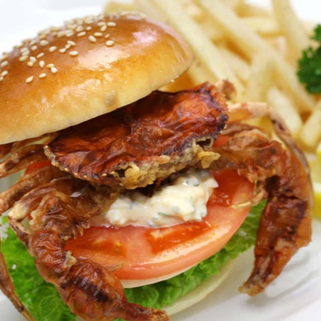 Soft Shell Crab Sandwich.
