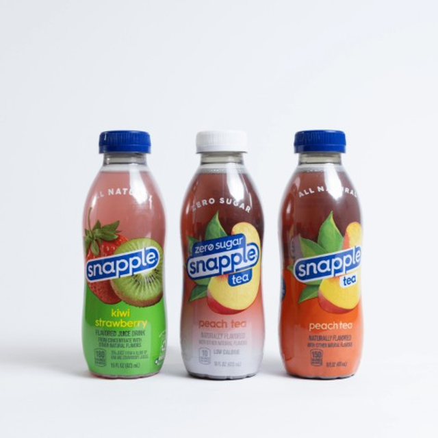 Snapple (Peach Tea).