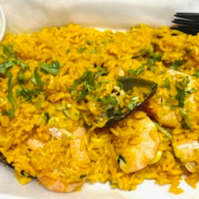 Seafood Rice.