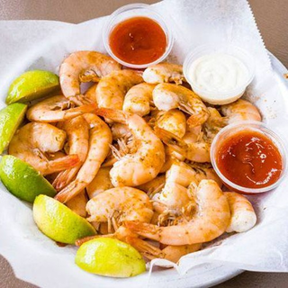 22 Fried Shrimp - Comes with 2 Sides
