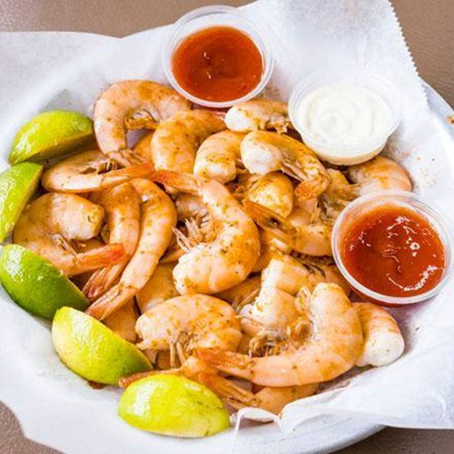 22 Fried Shrimp - Comes with 2 Sides.