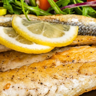 (1) Black Sea Bass w/2 Sides