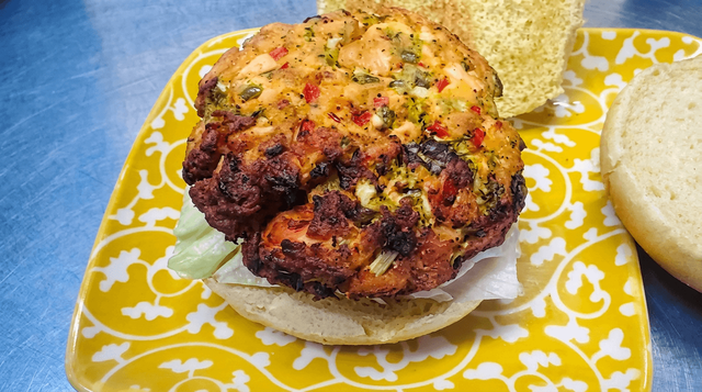 Salmon Cake.